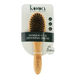 kooa cepillo de bambú para perros - 22 x 6 cm  (L x An)