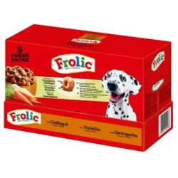 Snacks Frolic Para Perro Adulto Con Buey Tierno 1,5kg (x5)