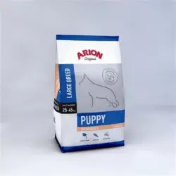 Arion Pienso para Perros Original Puppy Large Salmón y Arroz 12 KG