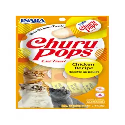 Churu Palitos Pops de Pollo para gatos – Multipack 12