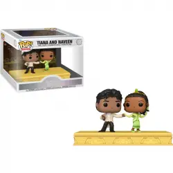 Funko Pop Moment Disney 100 Aniversario Pack de 2 Tiana y Naveen