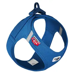 Arnés Curli Vest Clasp Air-Mesh azul para perros - Talla S: 38,3 - 43,3 cm de pecho