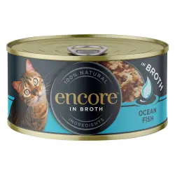 Encore en latas 16 x 70 g comida húmeda para gatos - Pescado de mar