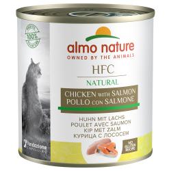 Almo Nature HFC 6 x 280 g - Pollo y salmón