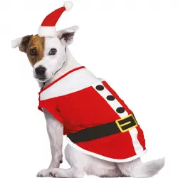 Disfraz de Papá Noel Dog para perro