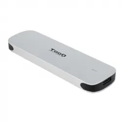 TooQ Caja Externa para SSD M.2 NGFF Plata