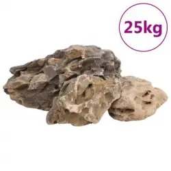Piedras De Dragón Gris 25 Kg 10-40 Cm Vidaxl