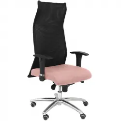 Piqueras y Crespo Sahuco Bali Silla de Oficina Rosa Pálido