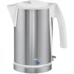 Clatronic WKS 3288 Hervidor de Agua 1.7L 2200W Blanco/Inox
