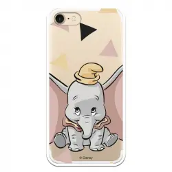 Funda Oficial Disney Dumbo Silueta Transparente para iPhone 7