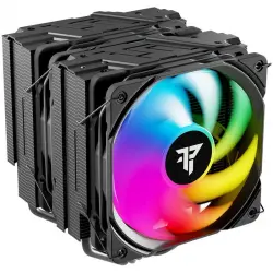 Tempest Cooler 6Pipes Black A-RGB Ventilador CPU Dual Heatsink 2x120mm Negro