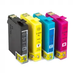 ZipZap Cartuchos Tinta Compatible Epson T29X Negror/Tricolor Pack 10