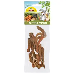 Raíces de zanahoria JR Farm snacks para roedores - 50 g