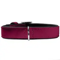 Collar Hunter Softie frambuesa para perros - S: contorno del cuello 28 - 34 cm