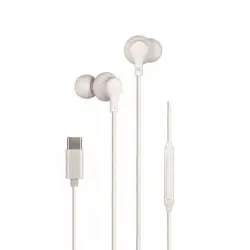 Daewoo DW2016 Auriculares con Micrófono USB-C Blanco