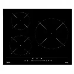 Teka Placa de Inducción IBC63BF100 3 Zonas 60cm Negra