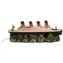 Titanic Naufragado Y Piedra Difusora 39x11x17cm 234/237601 Aqua D'ella