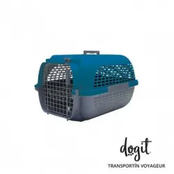 Transportín Dogit Pet Voyaguer Carrier Tamaño S - Azul /gris