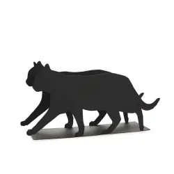 Balvi revistero forma de gato negro