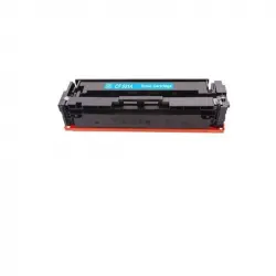 Inkpro Tóner Compatible con HP CF531 (205) Cián