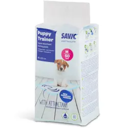 Savic Empapadores Puppy Trainer para perros - Medianos: 45 x 30 cm (L x An) - 50 uds.