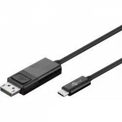 Goobay Cable USB-C a DisplayPort Macho/Macho 1.2m Negro