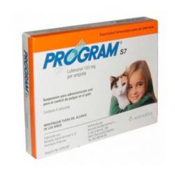 Program S7 ampollas bebibles antipulgas para gatos