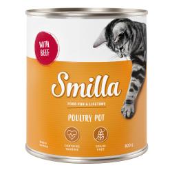 Smilla Tierna ave 6 x 800 g - Ave con vacuno