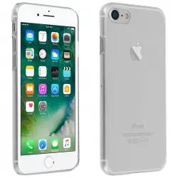 Avizar Funda Protectora de Silicona Transparente para iPhone 7 y iPhone 8