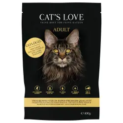 Cat's Love Adult, con ave pienso para gatos - 400 g