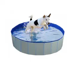 DUVO PISCINA PARA PERROS AZUL (80 x 30 CM)