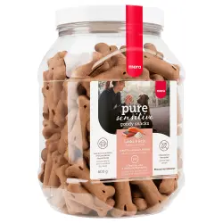 MERA pure sensitive Goody snacks para perros - Salmón y arroz 600 g