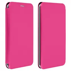 Avizar Funda Libro con Slide Fucsia para Smartphones de 5.4" a 6"