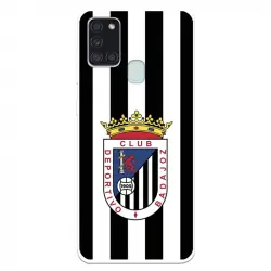 Funda Licencia Oficial Club Deportivo Badajoz Escudo Blanquinegro para Samsung Galaxy A21S