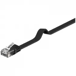 Goobay Cable de Red RJ45 UTP Cat.6 50cm Negro