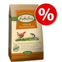 Lukullus pienso 1,5 kg ¡con gran descuento! - Adult con pato Barbarie y cordero