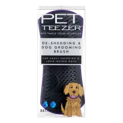 Pet Teezer De-shedding cepillo para perros - 15 x 6,5 x 6 cm aprox. (L x An x Al)