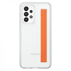 Samsung Slim Strap Cover Funda con Correa Transparente para Galaxy A33 5G