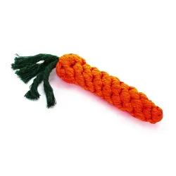 TIAKI zanahoria de cuerda para perros - 3,5 x 22 cm (Diám x L)