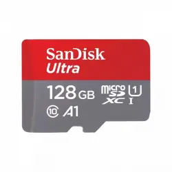 SanDisk Ultra microSDXC 128GB UHS-I A1 Clase 10 con Adaptador