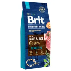 Brit Premium Cordero y Arroz pienso para perros - 15 kg