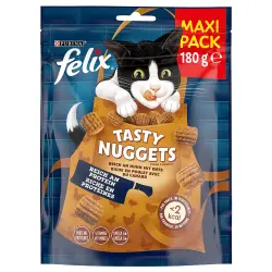 Felix Tasty Nuggets pollo y pato snacks para gatos - 180 g