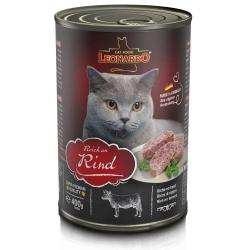 Leonardo All Meat comida húmeda para gatos 6 x 400 g - Rico en vacuno