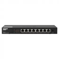 Qnap QSW-1108-8T Switch No Gestionado 8 Puertos 2.5G Ethernet Negro