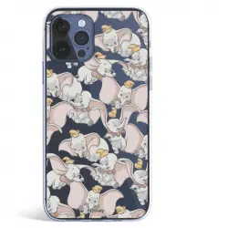 Funda Oficial de Disney Dumbo Siluetas Transparente para iPhone 12 Pro Max