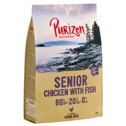Purizon Senior con pollo y pescado, sin cereales - 1 kg