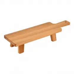 Tabla De Servir San Ignacio Natur Sg 4486 Madera De Acacia 38 X 11 X 7 Cm