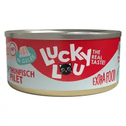 Lucky Lou Extrafood en gelatina 18 x 70 g - Filete de atún
