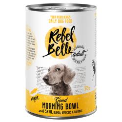 Rebel Belle Adult Good Morning Bowl comida vegetariana para perros - 6 x 375 g