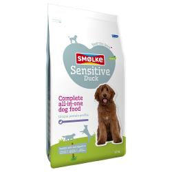 Smølke Dog Sensitive con pato pienso para perros - 12 kg
